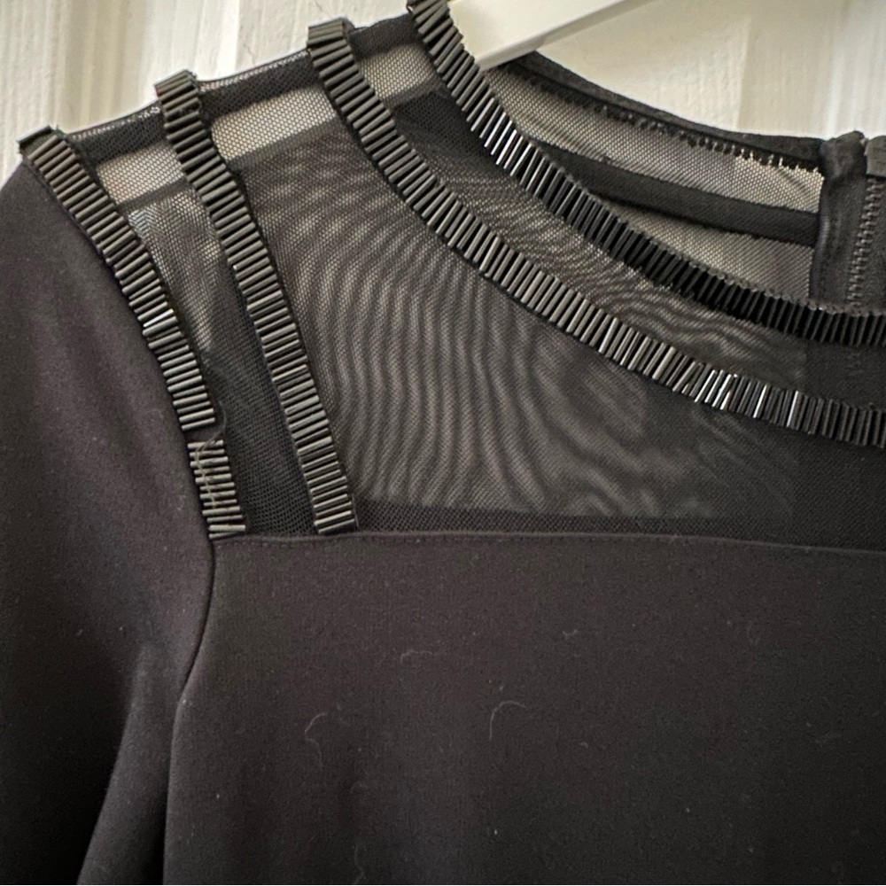 Black Long Sleeve Dress - Picture 2 of 7